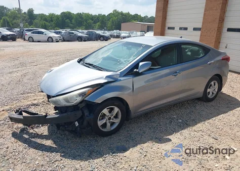 2015 Hyundai Elantra Se из США, поврежденный, VIN 5NPDH4AE1FH629029